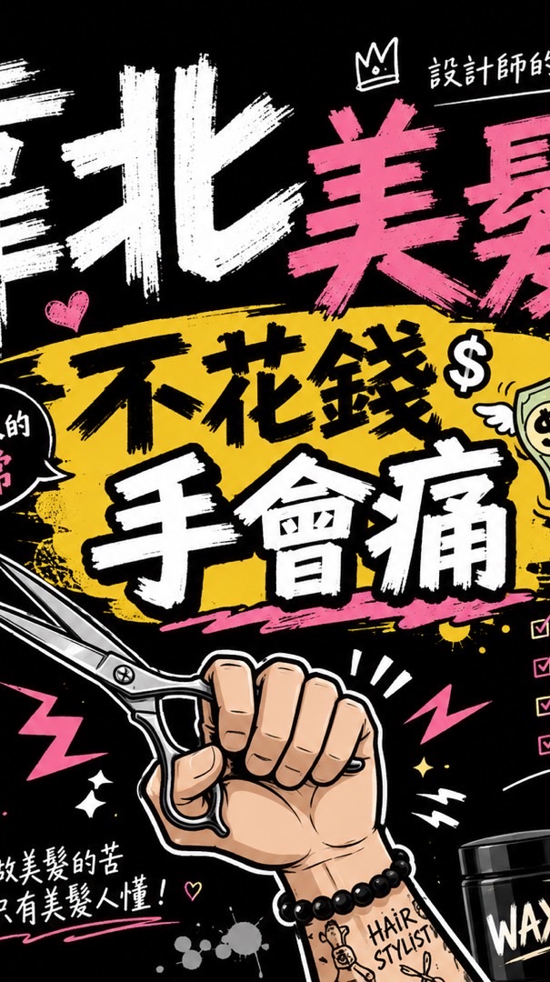 ✂️ 靠北美髮！不花錢手會痛 💸