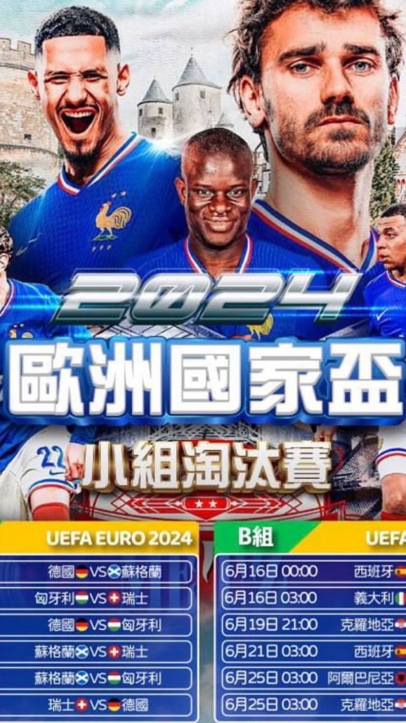 ⚽️🏆2024歐洲盃