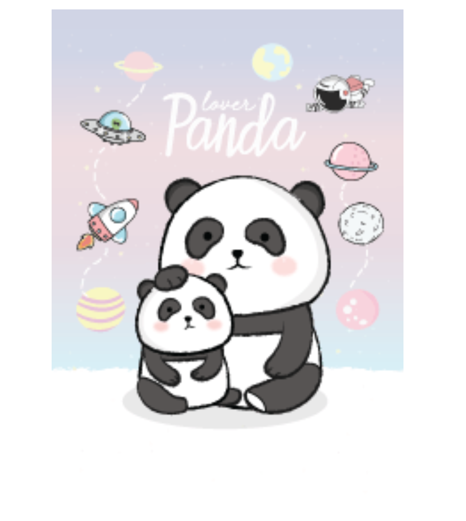 Panda Pastel.