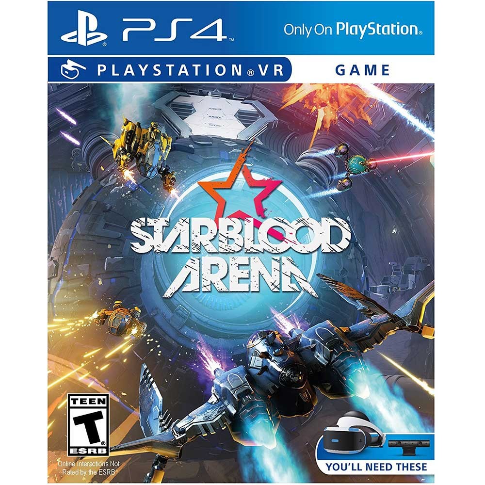 PS4 VR 血星競技場 英文美版 StarBlood Arena 本遊戲需搭配PS4 VR方能使用 商品規格 實體光碟 ‧適用平台：PS4主機(本遊戲無鎖區域，可在台灣地區發行之PS4主機上使用遊玩