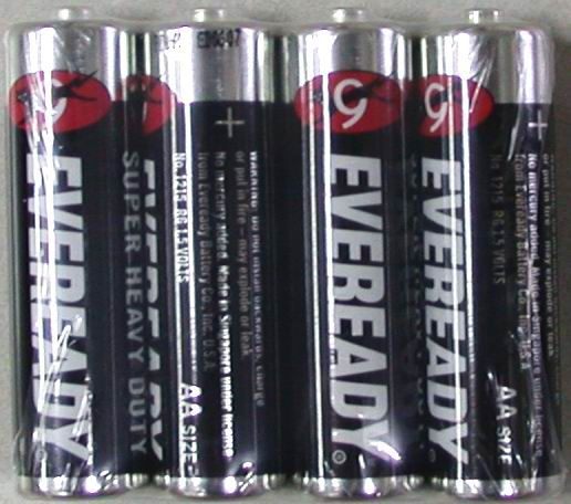 國際知名品牌EVEREADY永備 nn品質封環‧加強防漏液設計nn零添加汞&鎘nn電源：1.5V