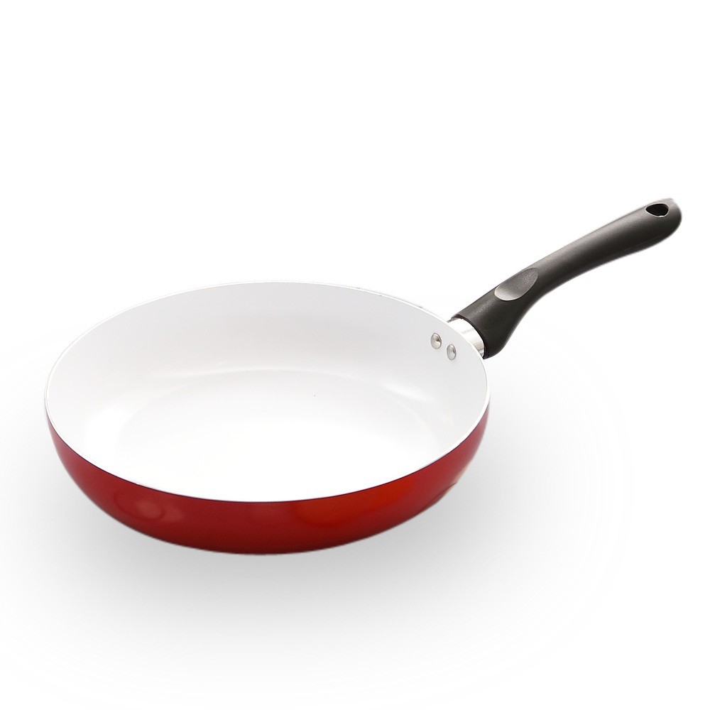 西班牙Color Cook 法拉利紅白陶瓷不沾平底鍋24cm /26cm【蝦皮團購】