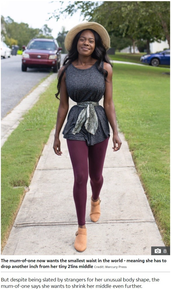 世界最小ウエストを目指す女性 40キロの減量に満足できずコルセット着用で38センチに 米 テックインサイト