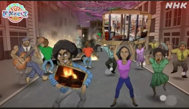 侮辱的で無神経 人種差別を助長 Nhk 黒人格差の解説アニメに非難殺到 配慮欠けた と削除