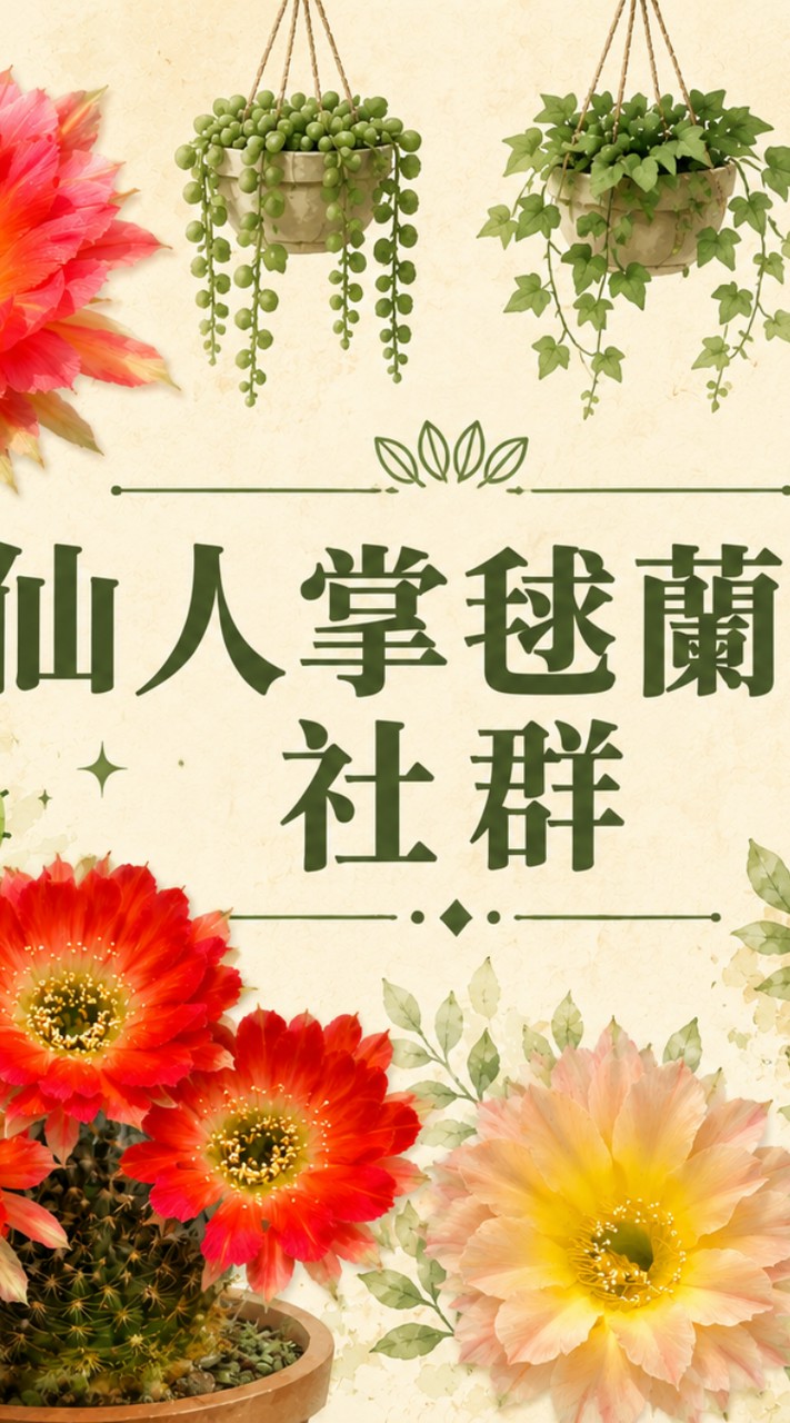 仙人掌毬蘭花交流社群