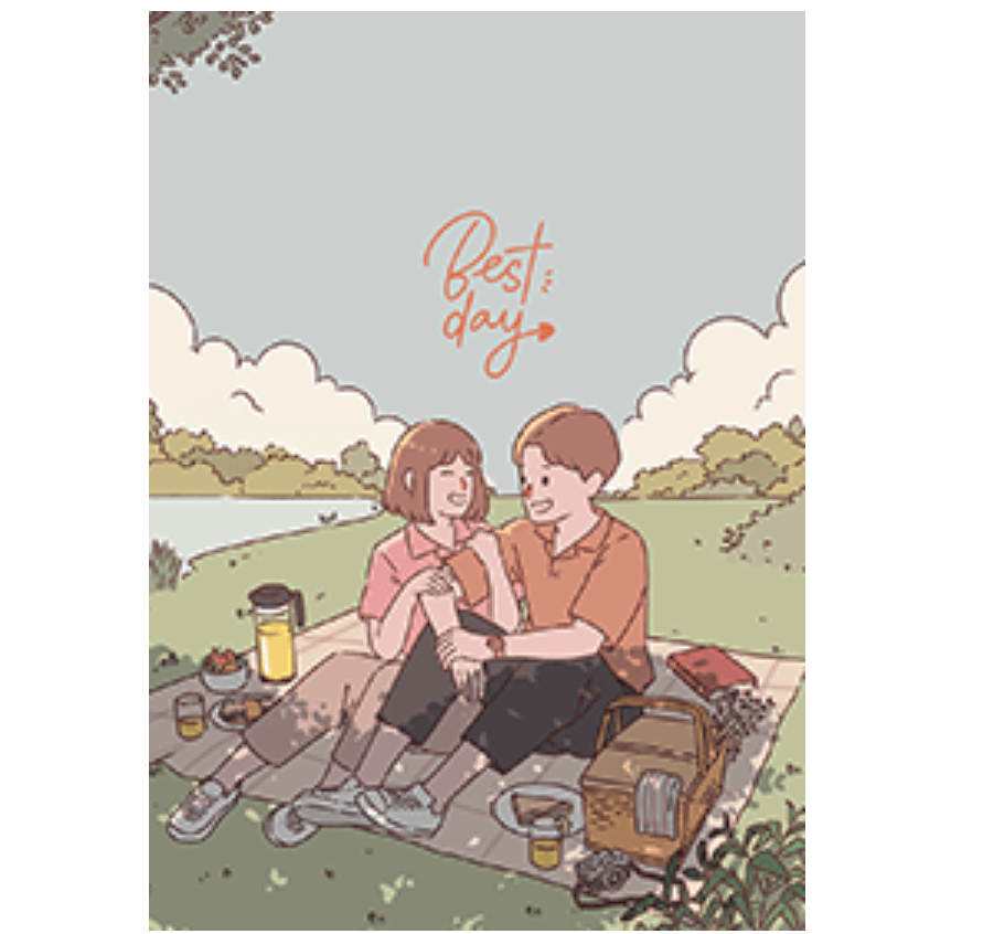 cute couple: best day