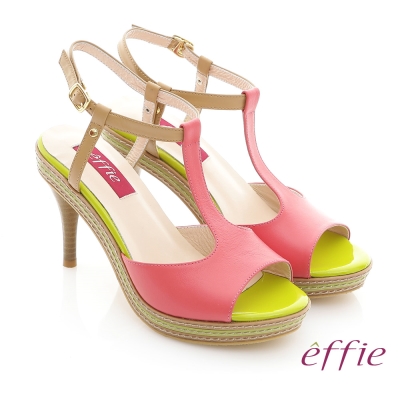 特殊交疊式延條前底台設計T字帶設計 修飾好比例S勾釦設計 穿脫便利