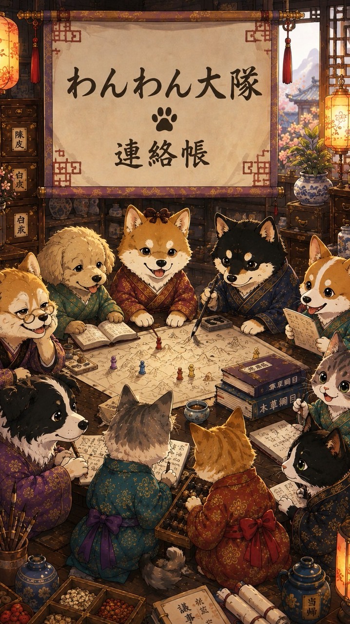 わんわん大隊連絡帳