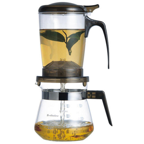 ◆大容量可使沖泡物充份伸展，泡出其原味。◆採用超細ST不鏽鋼濾網，可完全濾淨茶水雜質。◆智慧型自動出水，不必按壓。◆耐冷熱性佳，可使用溫度範圍(-20℃?-137℃)◆榮獲中華民國食品容器SGS無毒認