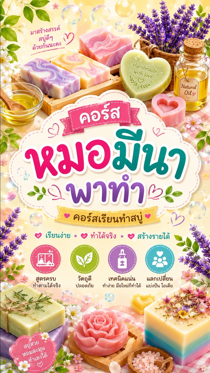 🧼 🌱 คอร์ส หมอมีนา พาทำ🌱🧼