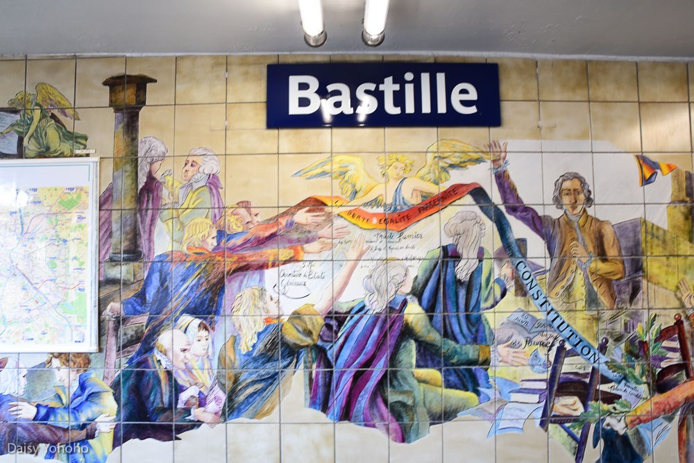 巴黎市集, 巴黎景點, 巴士底市集美食, 站著吃生蠔, 巴士底監獄