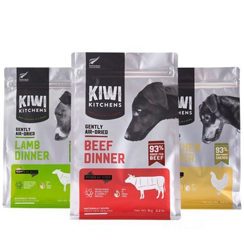 奇異廚房KIWI KITCHENS《醇鮮風乾犬糧》三種口味可選 狗飼料 狗糧500g『WANG』