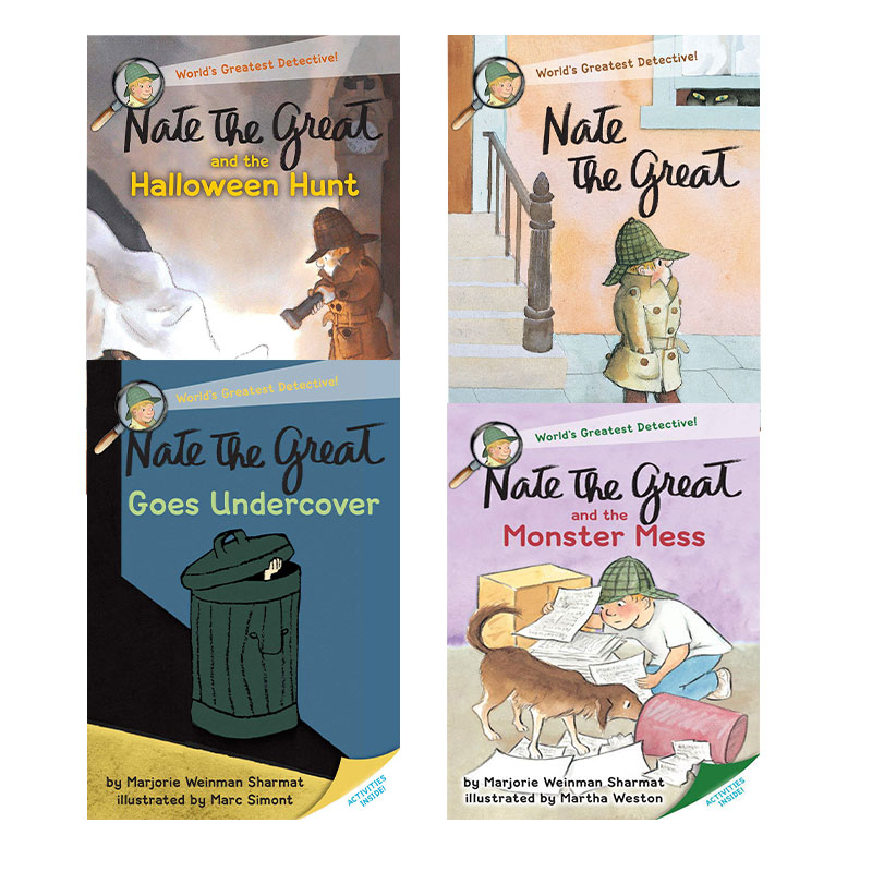套書內含 1.NatetheGreat(Lexile:340L)【試聽】2.NatetheGreatandtheHalloweenHunt(Lexile:530L)3.NatetheGreatandt