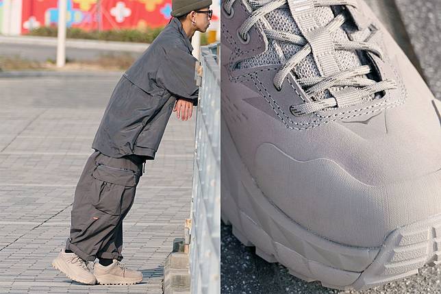 hoka one one kaha low taupe