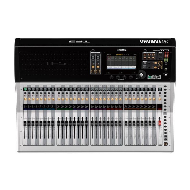 ★ 分期免運公司貨 YAMAHA 山葉 TF5 32軌 數位混音座 TF-5 Digital Mixer ★TF 系列控台以新TouchFlow觸控操作方式、可召回的D-Pre前級放大器及先進的處理器