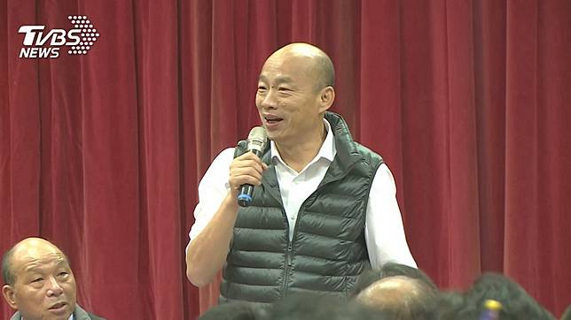 國民黨總統參選人韓國瑜。圖／TVBS資料畫面