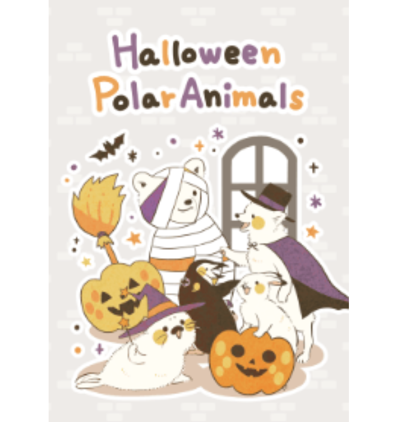 Halloween Polar Animals