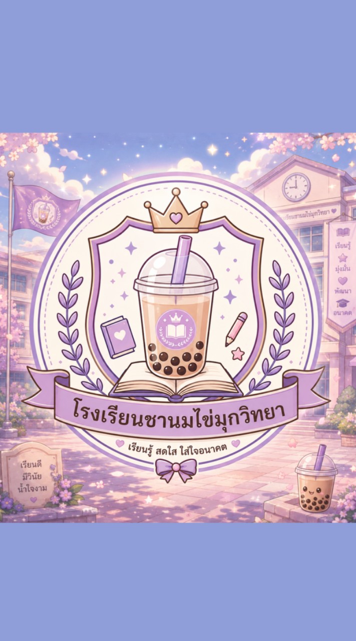 โรงเรียนชานมไข่มุกวิทยา🧋