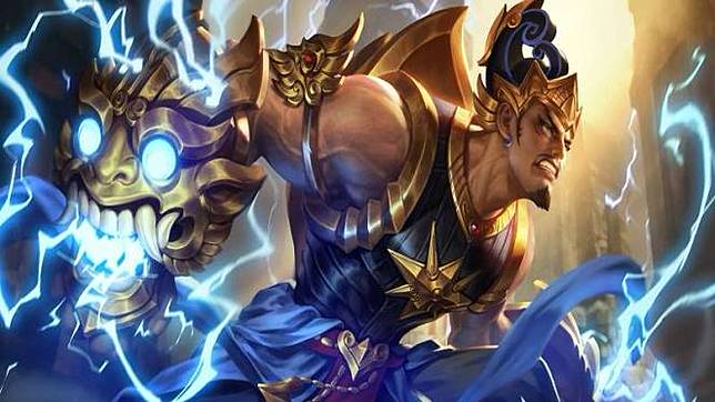 Karakter Gatot Kaca di game Mobile Legends