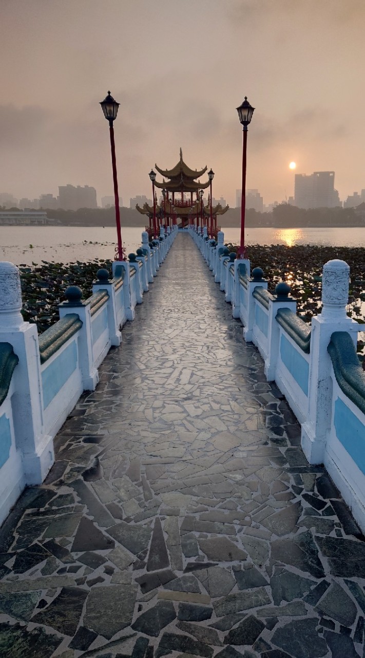 蓮潭晨跑