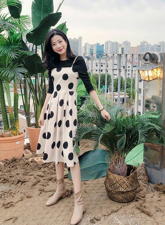 D+AF 靴子 靴子穿搭 秋靴 方頭靴 穿搭