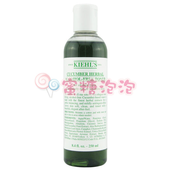 ◎蜜糖泡泡◎KIEHL'S 契爾氏 小黃瓜植物精華化妝水 250ml