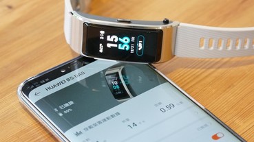 華為 TalkBand B5 動手玩，從商務手錶邁向更運動型的配件
