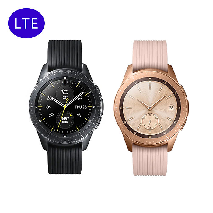 【領券現折$1000】Samsung Galaxy Watch 42mm 智慧型手錶 (LTE版) SM-R815午夜黑