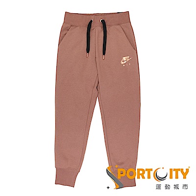 品名：NIKE AS W NSW AIR PANT REG FLC 可調式褲頭，便於自行調整舒適度羅紋褲管口設計，有助長褲穩固定位