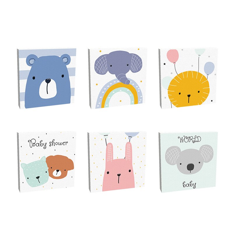 藝術DIY彩繪數字油畫 20*20cm DIY 繪畫 圖畫 彩繪 藝術 油畫 WallFree窩自在★