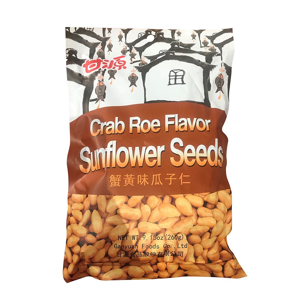 【商品特色】大人小孩都喜歡越吃越涮嘴看電影(視)/配茶/酒的好良伴==================甘源蟹黃味瓜子仁260G016198952==================【商品說明】甘源蟹黃