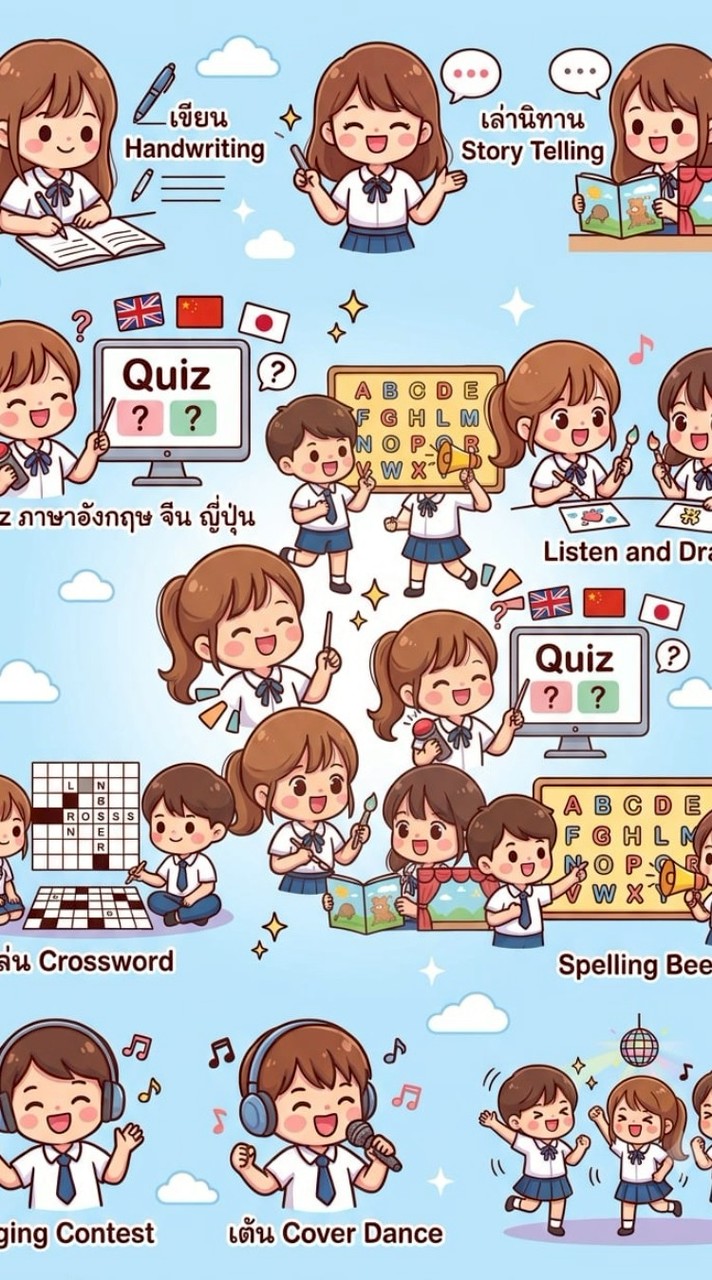 กิจกรรมการแข่งขันทักษะภาษาต่างประเทศ 2569