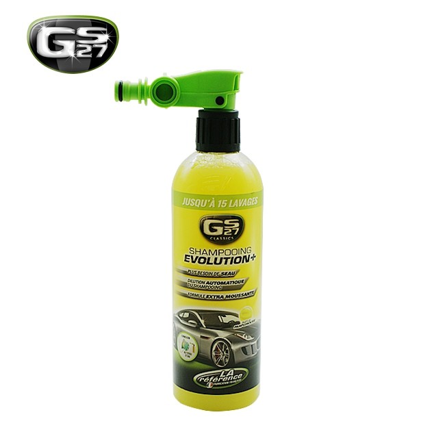 GS27 自助式泡沫洗車蠟 750ml