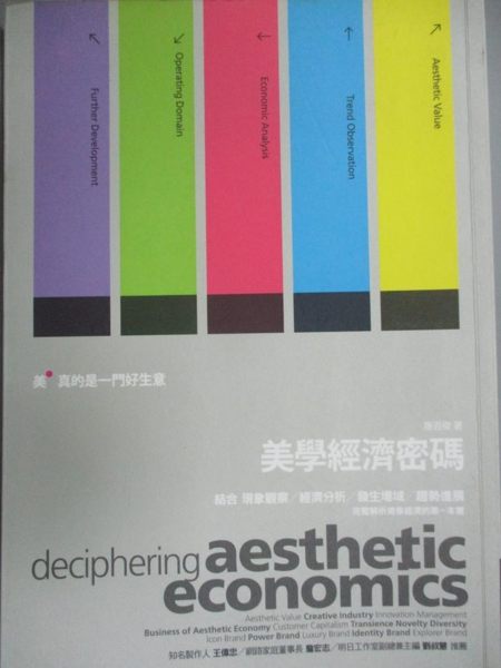【書寶二手書T1／財經企管_MOE】美學經濟密碼－美學生活_施百俊