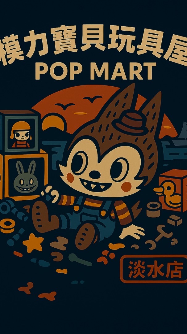 模力寶貝玩具屋-淡水店🌟泡泡瑪特POP MART🌟Molly🌟Labubu🌟GK模型