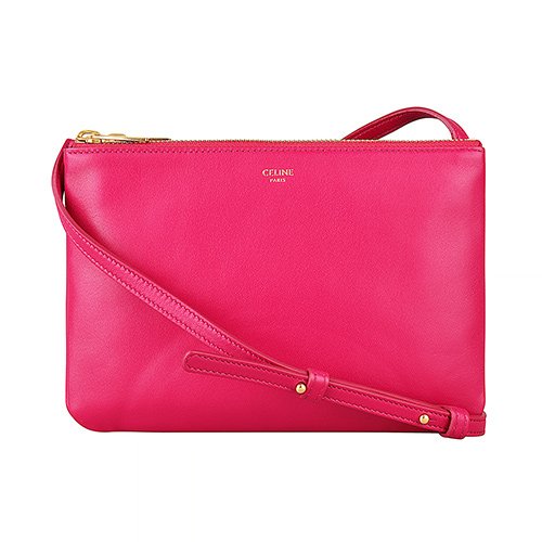 經典燙金LOGO，品牌辨識度高採精緻小羊皮製作，以織布內襯可擺放9吋隨身物，可拆式夾層包