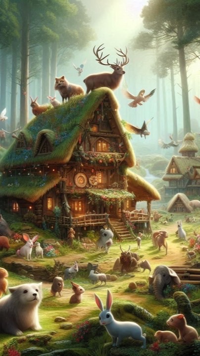 🌲迷いの森の隠れ里🌲〜穏やかに過ごす🐻✨🍯癒しの秘境〜