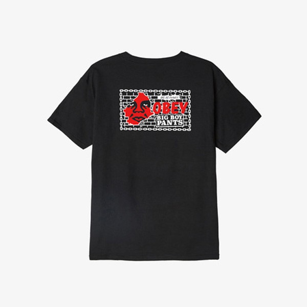Obey Big Boy Pants Basic T恤 (黑)《Jet Sunny Store》