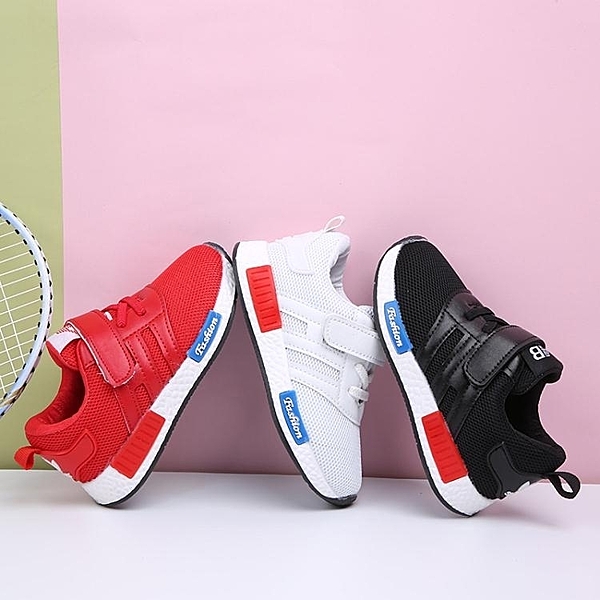 運動鞋透氣網面兒童網鞋子春季女童小白鞋潮韓版