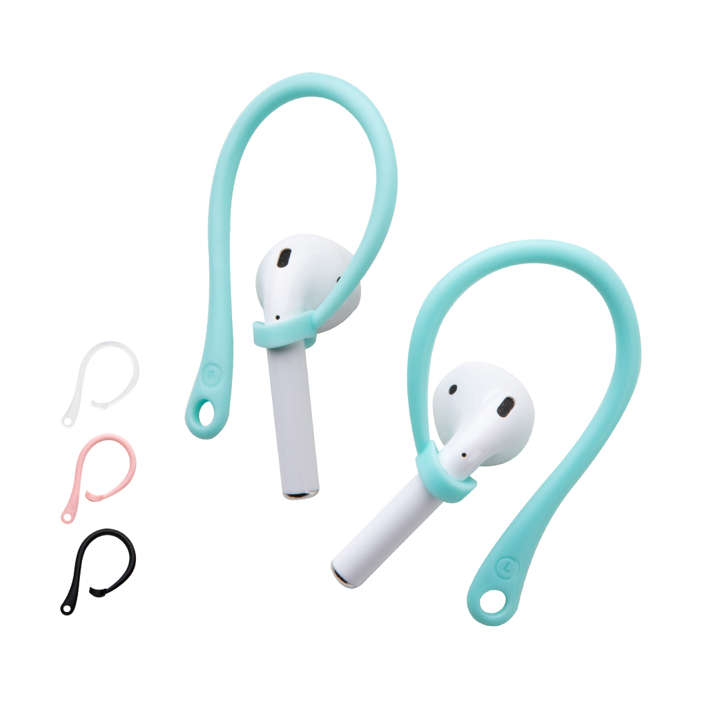 AirPods防丟矽膠耳掛【B187】AirPods 1/2/Pro適用 蘋果耳機防丟耳掛 藍牙耳機耳掛 Apple無線耳機耳掛 耳機套 防滑 止滑套 AirPods周邊