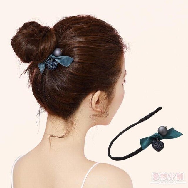 盤髮器 懶人盤髮器蓬松成人丸子頭百變髮飾女韓國花苞頭扎髮神器髮圈頭飾