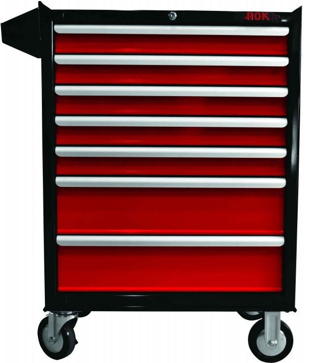 *韋恩工具* AOK七屜鋼珠軌道移七抽工具車 工作桌 工具箱 工具櫃 7抽工具車。人氣店家韋恩工具的工具收納有最棒的商品。快到日本NO.1的Rakuten樂天市場的安全環境中盡情網路購物，使用樂天信用