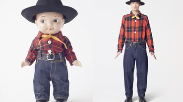 把自己打造成真人版吉祥物吧！LEE 慶祝 130 週年復刻 Buddy Lee 6 款丹寧服飾