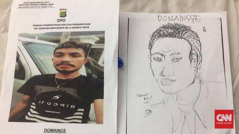 Polisi Sebar Foto, Sketsa Wajah Buron Kasus Hermansyah