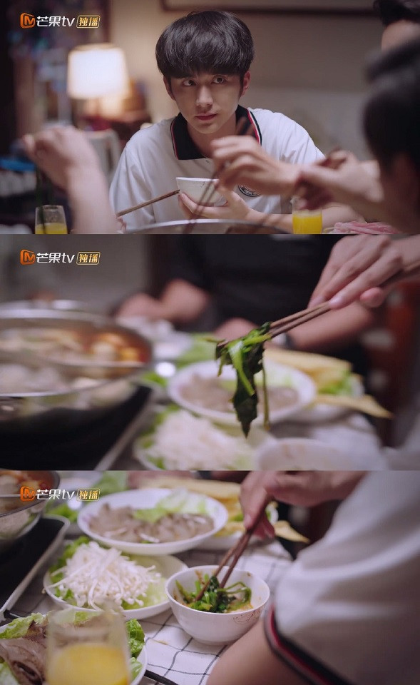 《以家人之名》尖尖&凌霄的爆甜名場面3：凌霄幫尖尖吃青菜