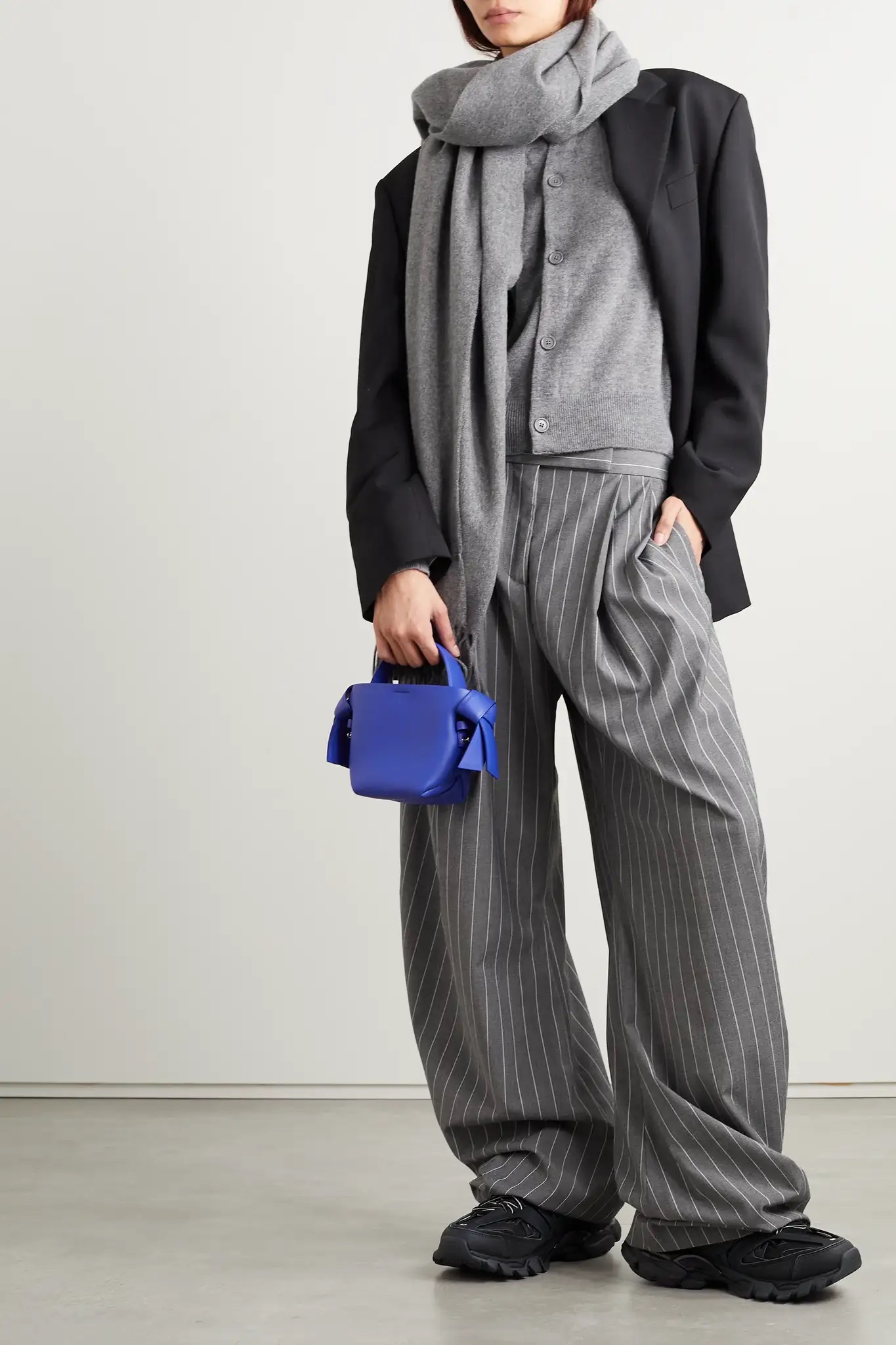 ACNE STUDIOS Appliquéd wool cardigan