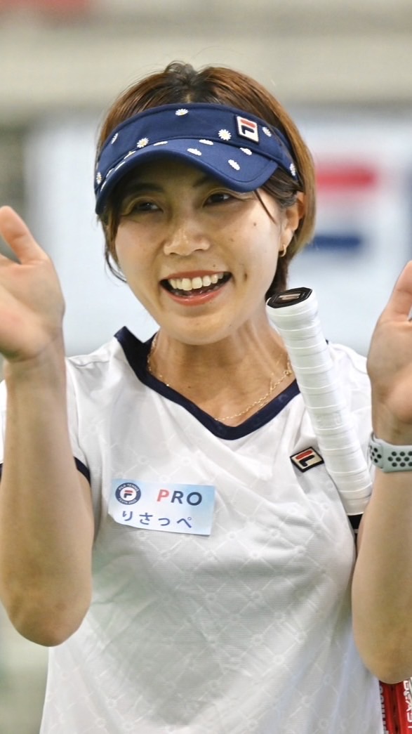 【長谷川梨紗】テニスレッスン・実践練習会案内（川口市・埼玉エリア）