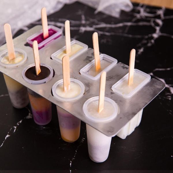 一件8折免運 冰棒模型 經典冰棒冰棍模具自制雪糕冰激凌家用冰箱做凍冰格冰塊冰淇淋模具