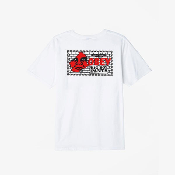 Obey Big Boy Pants Basic T恤 (白)《Jet Sunny Store》