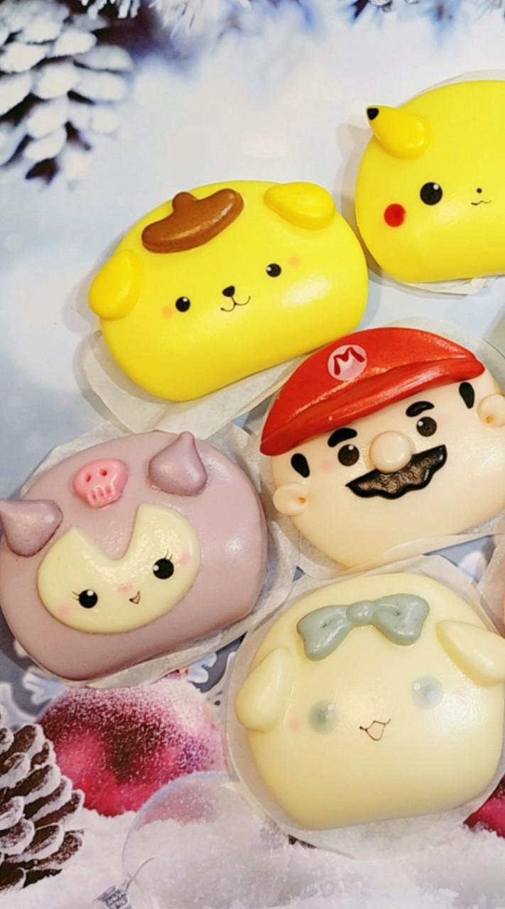 小饅魚造型饅頭社群